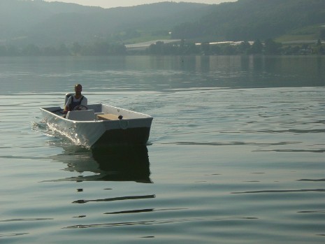 Abendstimmung auf dem Untersee